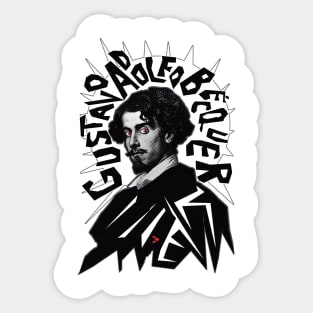 Gustavo Adolfo Bécquer Sticker